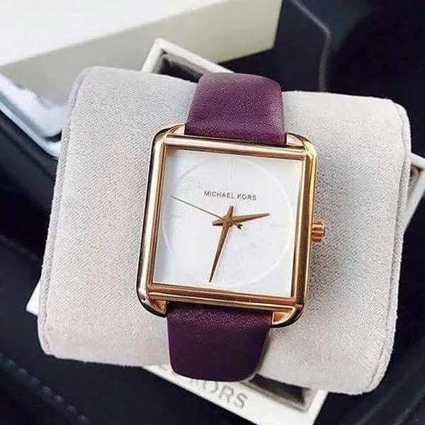 Đồng Hồ Nữ Michael Kors MK2585 Màu Vàng Hồng - Tím - Đồng hồ - Vua Hàng Hiệu