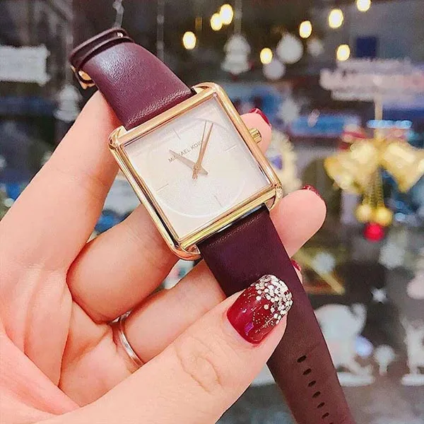 Đồng Hồ Nữ Michael Kors MK2585 Màu Vàng Hồng - Tím - Đồng hồ - Vua Hàng Hiệu