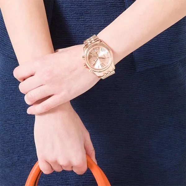 Đồng Hồ Nữ Michael Kors MK5569 38mm Màu Vàng Hồng - Đồng hồ - Vua Hàng Hiệu
