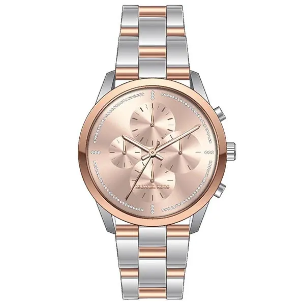 Đồng Hồ Nữ Michael Kors MK6520 40mm Màu Vàng Hồng – Bạc