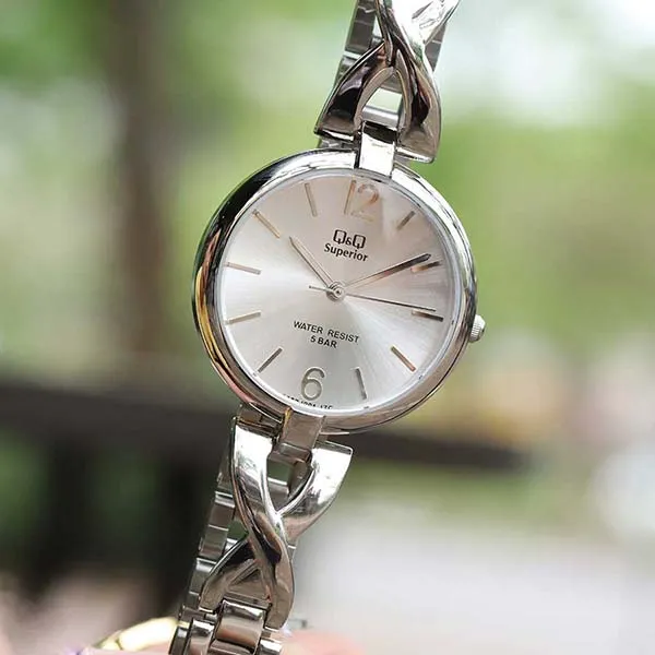 Đồng Hồ Nữ Q&Q QQ-S297J201Y Màu Bạc - Đồng hồ - Vua Hàng Hiệu