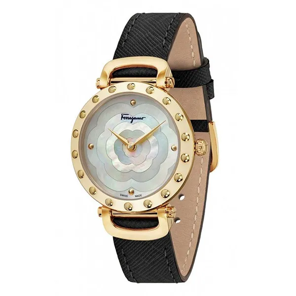 Đồng Hồ Nữ Salvatore Ferragamo Style Watch SFDM00218 34mm Màu Đen