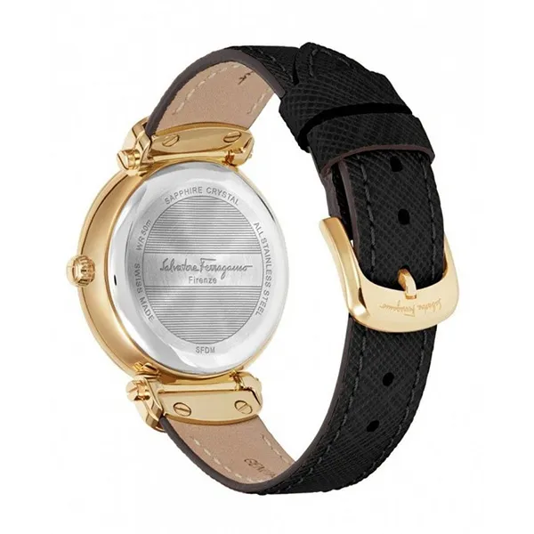 Đồng Hồ Nữ Salvatore Ferragamo Style Watch SFDM00218 34mm Màu Đen