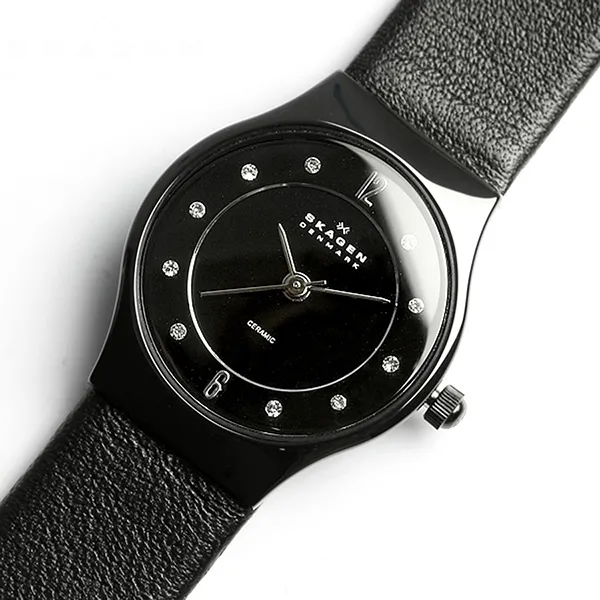Đồng Hồ Nữ Skagen 233XSCLB Màu Đen