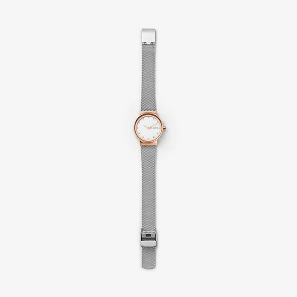 Đồng hồ Nữ Skagen SKW1101 Màu Bạc Phối Vàng Hồng