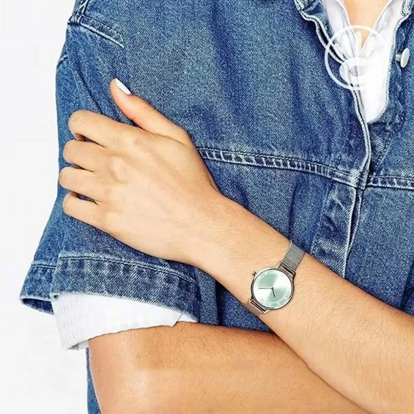 Đồng Hồ Nữ Skagen SKW2324 Màu Bạc Xanh