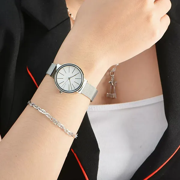 Đồng Hồ Nữ Skagen SKW2478 Màu Trắng Bạc - Đồng hồ - Vua Hàng Hiệu