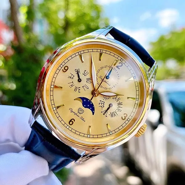 Đồng Hồ Olympia Star OPA98022-80MSK-GL-V Màu Vàng