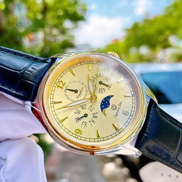 Đồng Hồ Olympia Star OPA98022-80MSK-GL-V Màu Vàng