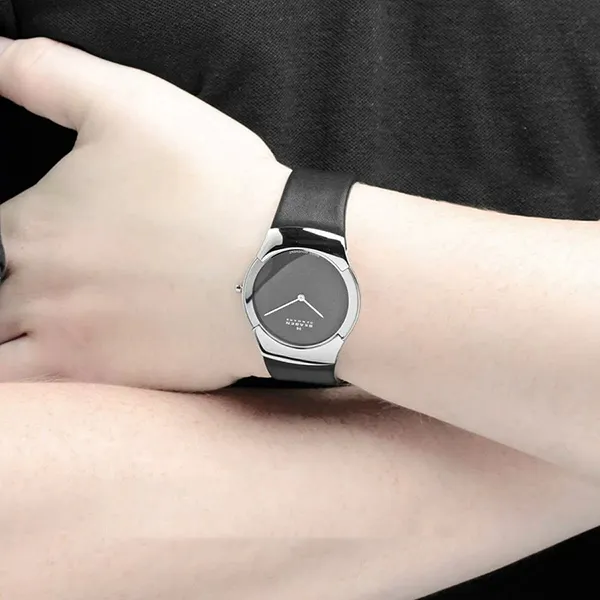 Đồng Hồ Skagen Nam 582XLSLM Màu Bạc Đen
