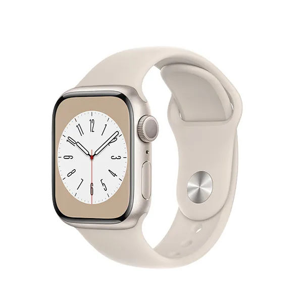 Đồng Hồ Thông Minh Apple Watch S8 GPS 41mm Màu Trắng - Đồng hồ - Vua Hàng Hiệu