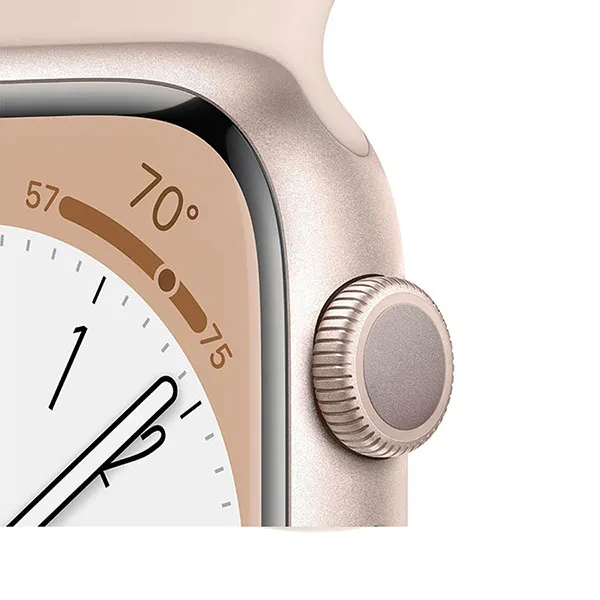 Đồng Hồ Thông Minh Apple Watch S8 GPS 41mm Màu Trắng - Đồng hồ - Vua Hàng Hiệu