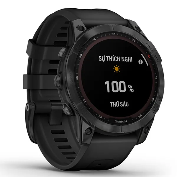 Đồng Hồ Thông Minh Garmin Fenix 7 Sapphire 47mm Màu Đen