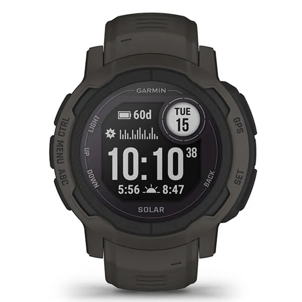 Đồng Hồ Thông Minh Garmin Instinct 2 Solar Màu Đen - Đồng hồ - Vua Hàng Hiệu