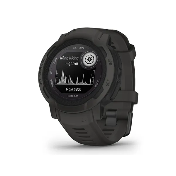 Đồng Hồ Thông Minh Garmin Instinct 2 Solar Màu Đen - Đồng hồ - Vua Hàng Hiệu