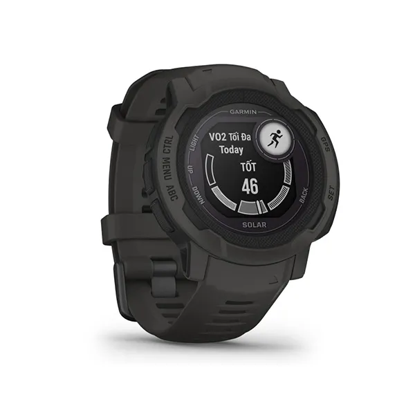 Đồng Hồ Thông Minh Garmin Instinct 2 Solar Màu Đen - Đồng hồ - Vua Hàng Hiệu