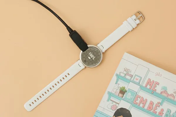 Đồng Hồ Thông Minh Garmin Lily Dây Silicone Màu Trắng - Đồng hồ - Vua Hàng Hiệu