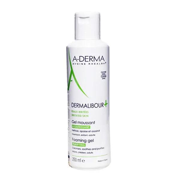 Gel Tắm + Gội A-Derma Dermalibour Foaming Gel 250ml - Mỹ phẩm - Vua Hàng Hiệu