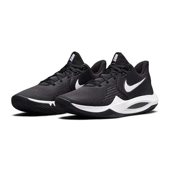 Giày Bóng Rổ Nike Precision 5 Black White CW3403-003 Màu Đen Trắng Size 43 - 3