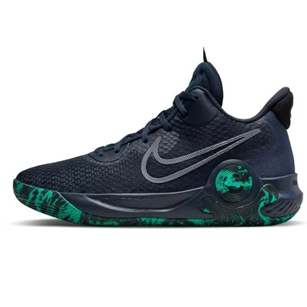 Giày Thể Thao Nike KD Trey 5 IX EP Obsidian Clear Emerald CW3402-400 Màu Đen Size 45