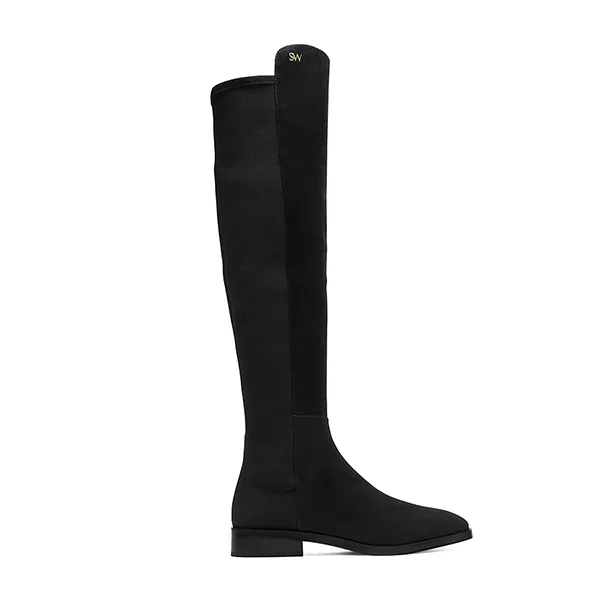 Giày Boot Nữ Stuart Weitzman Keelan City Boot S5448 Màu Đen