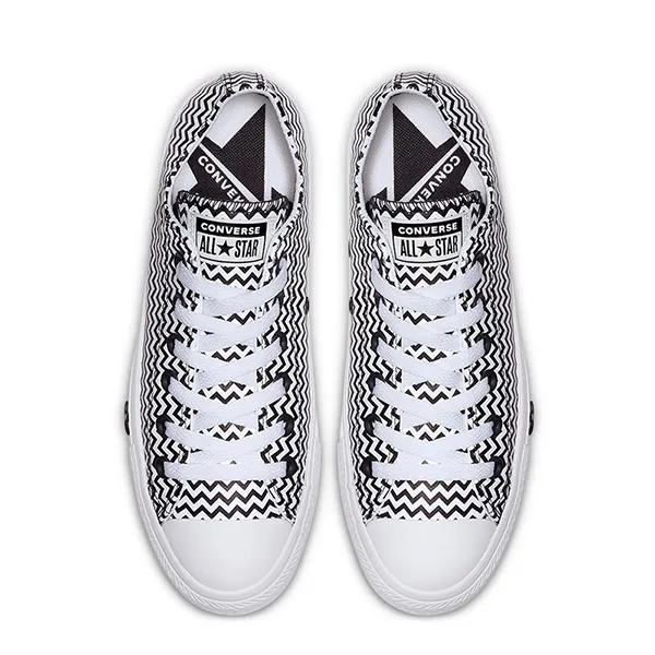 Giày Converse Chuck Taylor All Star VLTG Low Màu Đen Trắng - Giày - Vua Hàng Hiệu
