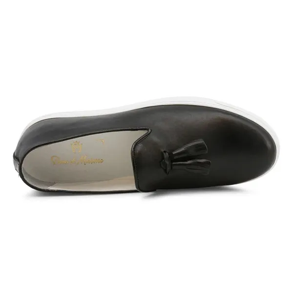 Giày Lười Nam Duca Di Morrone DIEGO-PELLE_NERO Màu Đen Size 40 - Giày - Vua Hàng Hiệu