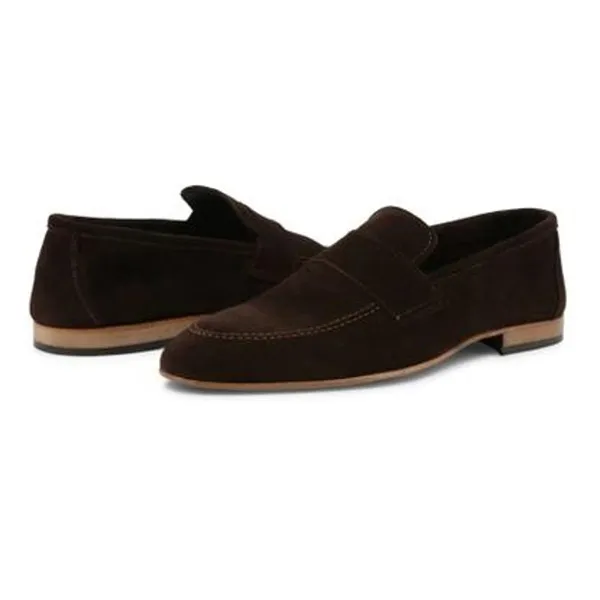 Giày Lười Nam Duca Di Morrone LAPO-CAM_TDM Màu Nâu Đậm Size 42