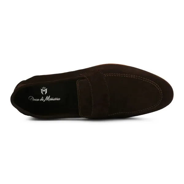 Giày Lười Nam Duca Di Morrone LAPO-CAM_TDM Màu Nâu Đậm Size 42
