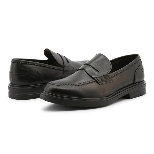 Giày Lười Nam Duca Di Morrone Lupo-Pelle_Nero Màu Đen Size 42 - Giày - Vua Hàng Hiệu
