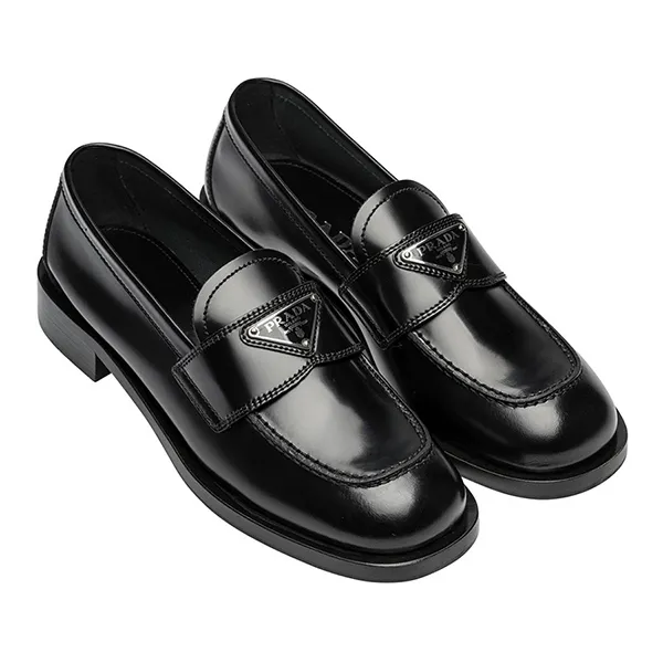 Giày Lười Prada Black Unlined Brushed Leather Loafers 1D238M 055 F0002 F020 Màu Đen Size 36 - Giày - Vua Hàng Hiệu