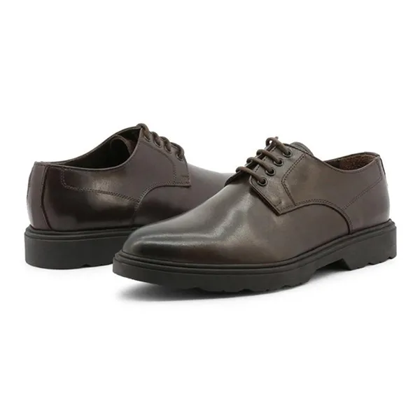 Giày Tây Nam Duca Di Morrone AGOSTINO-PELLE_TDM Màu Nâu Đen Size 42