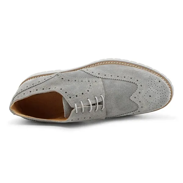 Giày Tây Nam Duca Di Morrone TANCREDI_TORTORA Màu Xám Size 40