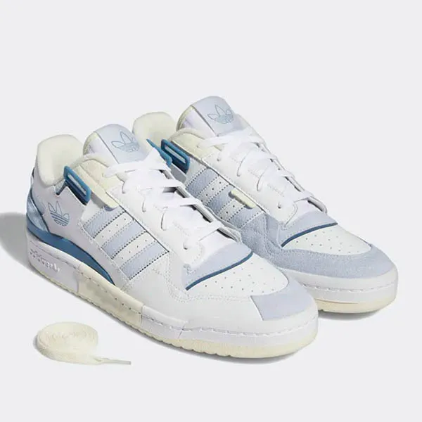 Giày Thể Thao Adidas Forum Exhibit Low 'Sky Tint' GW6348 Màu Xanh Trắng Size 42.5