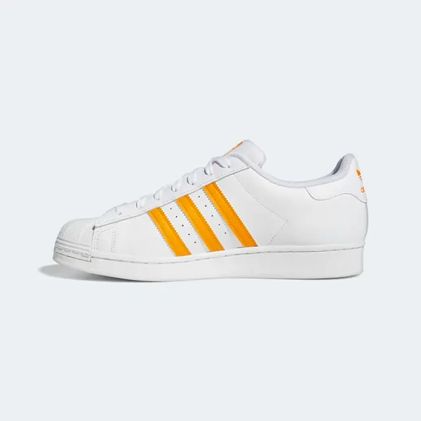 Giày Thể Thao Adidas Men’s Superstar Shoes Màu Trắng Cam Size 39 - Giày - Vua Hàng Hiệu