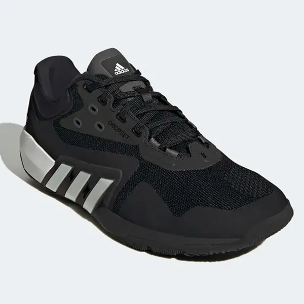 Giày Thể Thao Adidas Men Workout Trainer Drop Set GW3905 Màu Đen Trắng Size 42