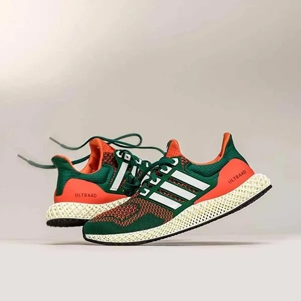 Giày Thể Thao Adidas ULTRA4D Hurricanes Q46439 Màu Cam - Xanh Size 41