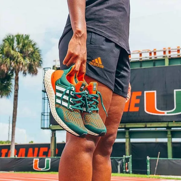 Giày Thể Thao Adidas ULTRA4D Hurricanes Q46439 Màu Cam - Xanh Size 41