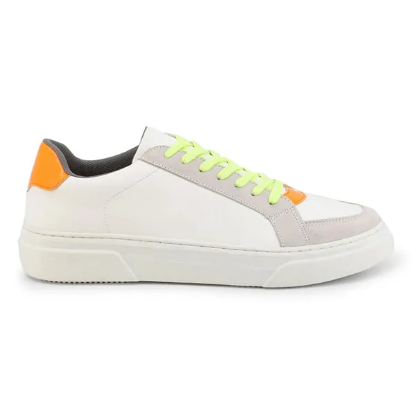 Giày Thể Thao Duca Di Morrone NATHAN_WHITE-ORANGE Màu Trắng Phối Cam Size 43