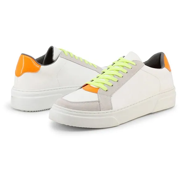 Giày Thể Thao Duca Di Morrone NATHAN_WHITE-ORANGE Màu Trắng Phối Cam Size 43