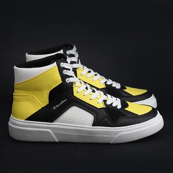 Giày Thể Thao Duca Di Morrone NICK_BLACK-YELLOW Màu Đen Phối Vàng Size 41