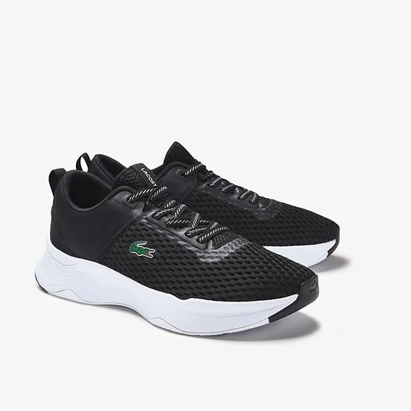 Giày Thể Thao Lacoste Court-Drive 0120 Màu Đen Size 40