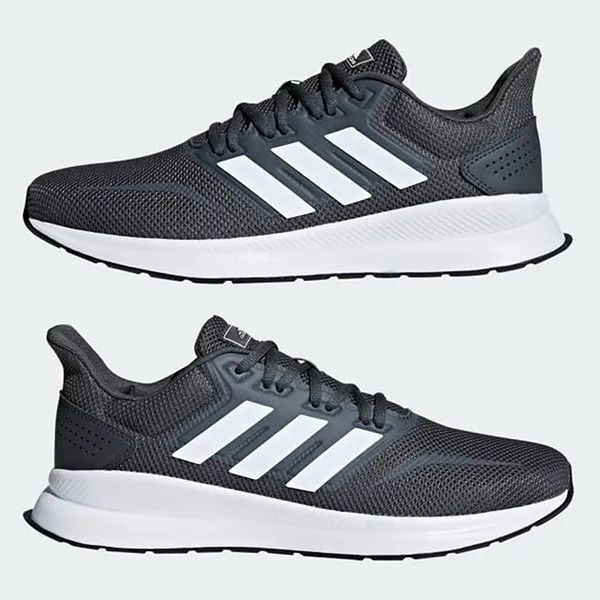 Giày Thể Thao Adidas Men Running Runfalcon Shoes F36200 Màu Xám Trắng Size 42.5 - 1