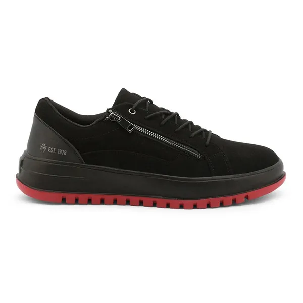 Giày Thể Thao Nam Duca Di Morrone ZACK-SUEDE_BLACK Màu Đen Size 41 - Giày - Vua Hàng Hiệu