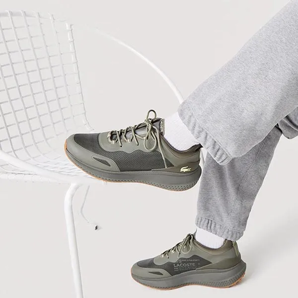 Giày Thể Thao Lacoste Active 4851 Màu Xanh Lá Size 39.5