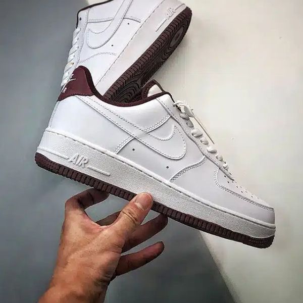 Giày Thể Thao Nike Air Force 1 Low 07 White Dark Beetroot DH7561-106 Màu Trắng Đỏ Size 44 - 3