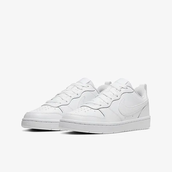 Giày Thể Thao Nike Court Borough Low 2 GS BQ5448 100 Màu Trắng Size 35.5