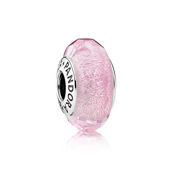 Hạt Vòng Charm Pandora 791650 Charms With CZ Màu Hồng