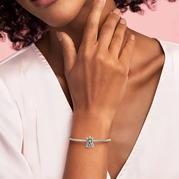 Hạt Vòng Charm Pandora Jewelry Color Wheel Charm In Sterling Silver 797199NLCMX Màu Bạc