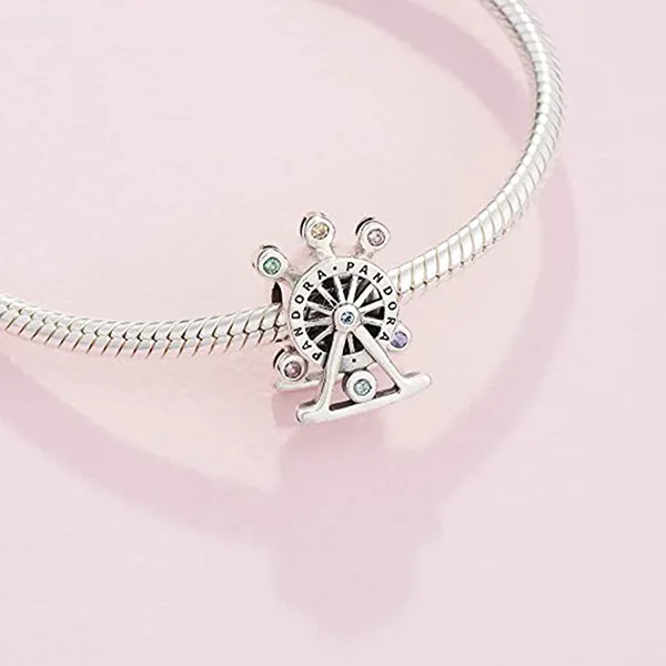 Hạt Vòng Charm Pandora Jewelry Color Wheel Charm In Sterling Silver 797199NLCMX Màu Bạc